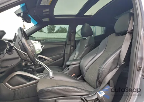 2016 Hyundai Veloster from USA, damaged, VIN KMHTC6AD5GU283826